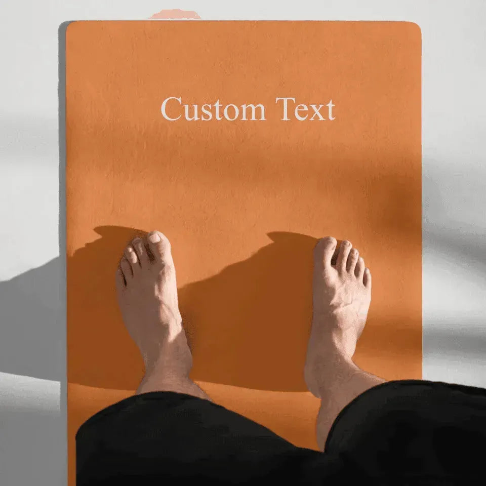 Custom Yoga Mat - Text - ARTFULANE
