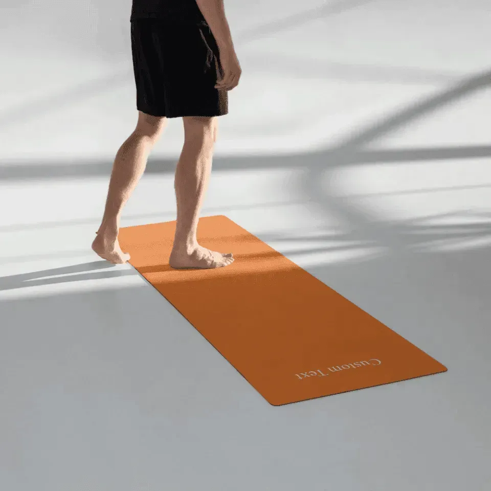 Custom Yoga Mat - Text - ARTFULANE