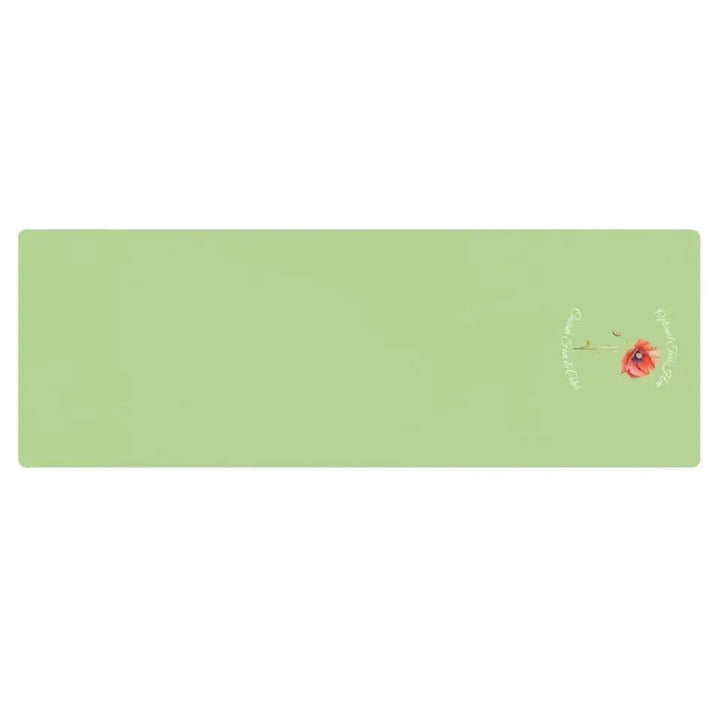 Custom Yoga Mat - Watercolor Birth Month Flower - ARTFULANE