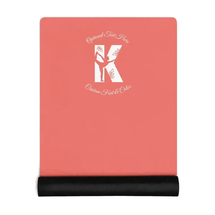 Custom Yoga Mat - Yoga Initial - ARTFULANE