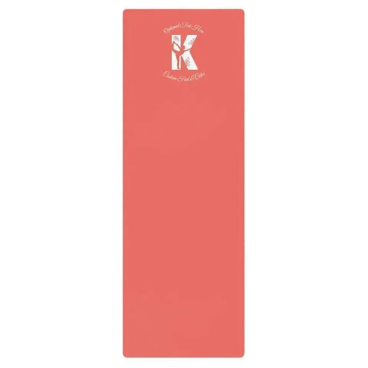 Custom Yoga Mat - Yoga Initial - ARTFULANE