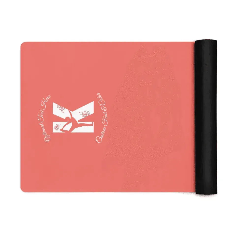 Custom Yoga Mat - Yoga Initial - ARTFULANE