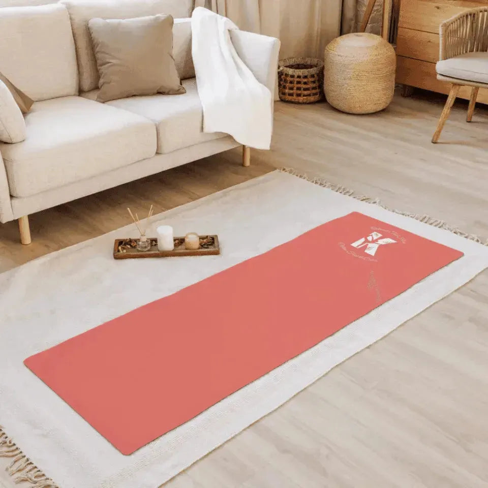 Custom Yoga Mat - Yoga Initial - ARTFULANE
