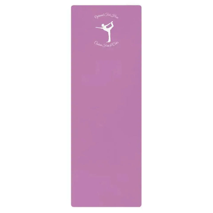 Custom Yoga Mat - Yoga Poses Silhouette - ARTFULANE