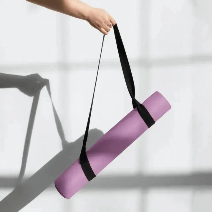Custom Yoga Mat - Yoga Poses Silhouette - ARTFULANE