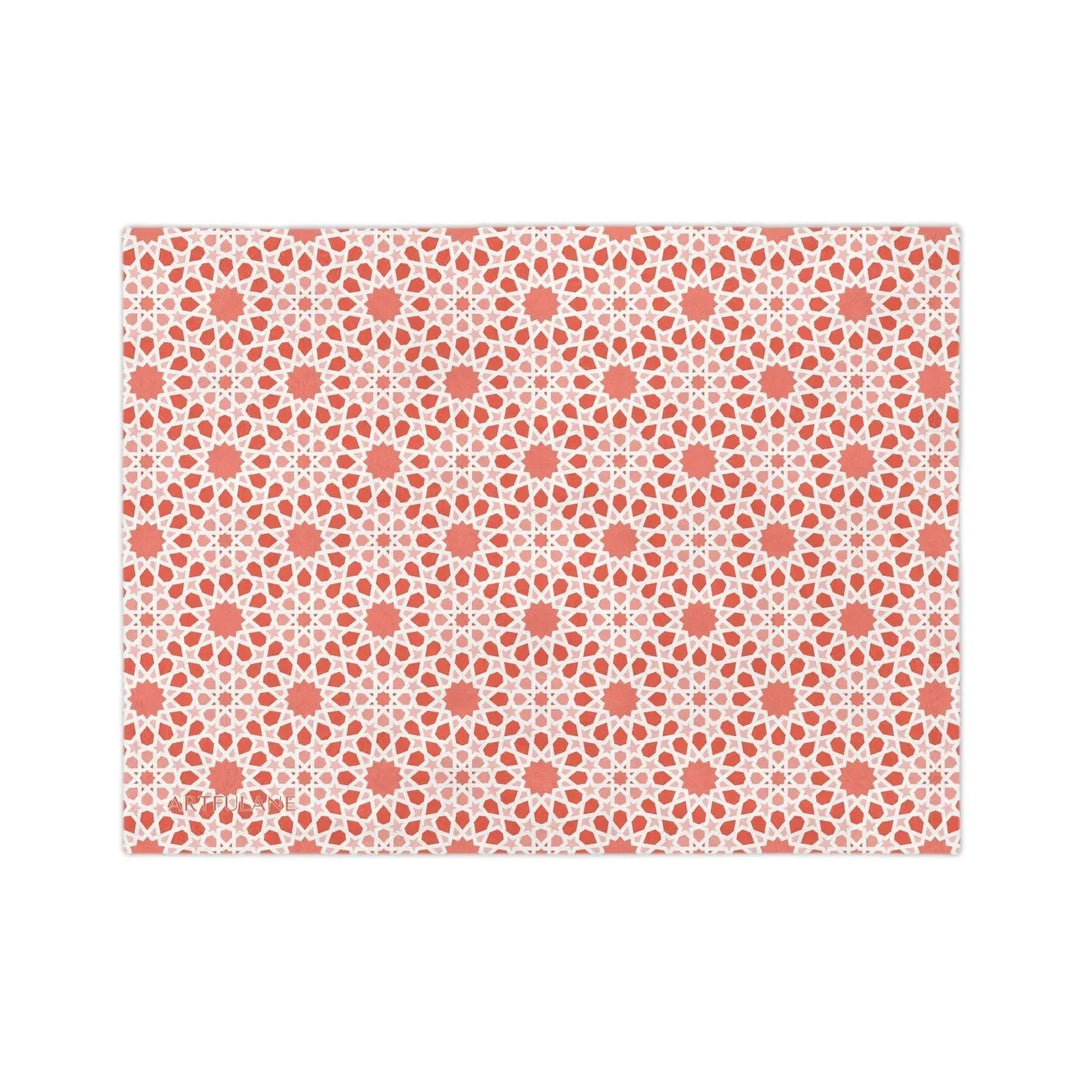 Geometric Moroccan Blanket - ARTFULANE
