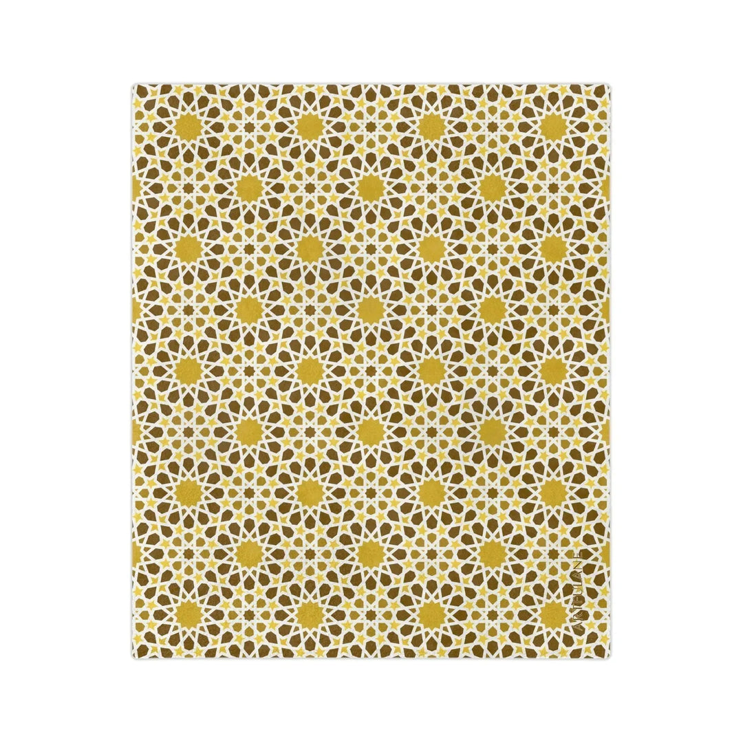 Geometric Moroccan Blanket - ARTFULANE