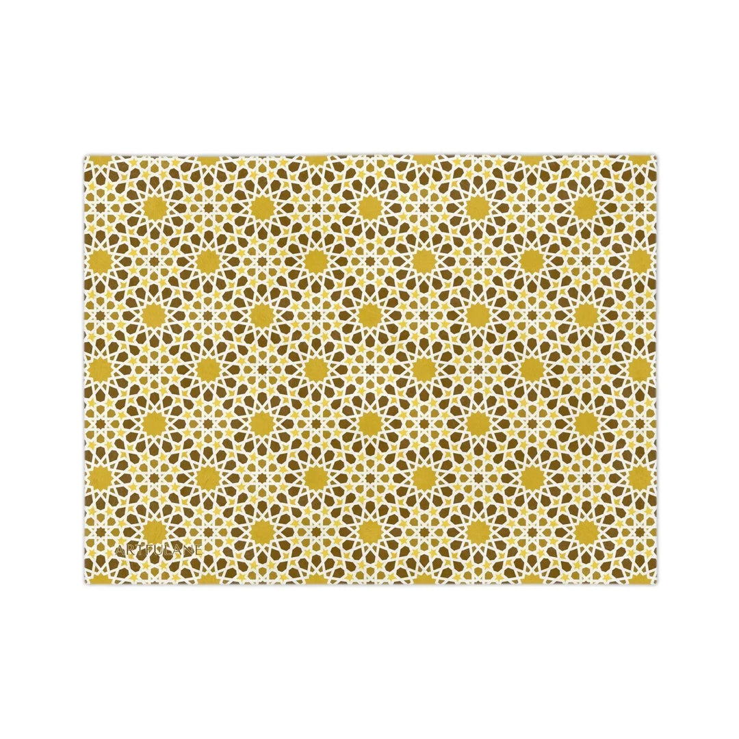 Geometric Moroccan Blanket - ARTFULANE