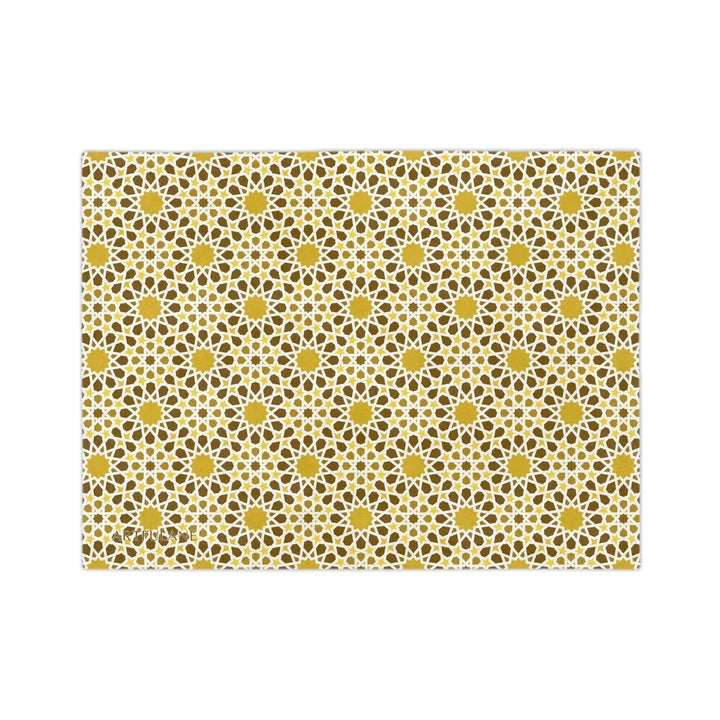 Geometric Moroccan Blanket - ARTFULANE