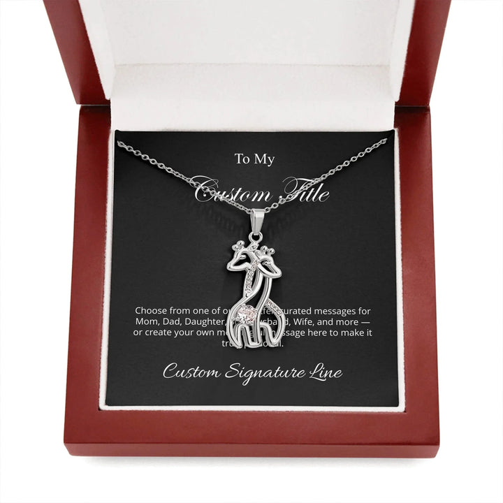 Giraffe-Necklace-white-gold-luxury-box-artfulane