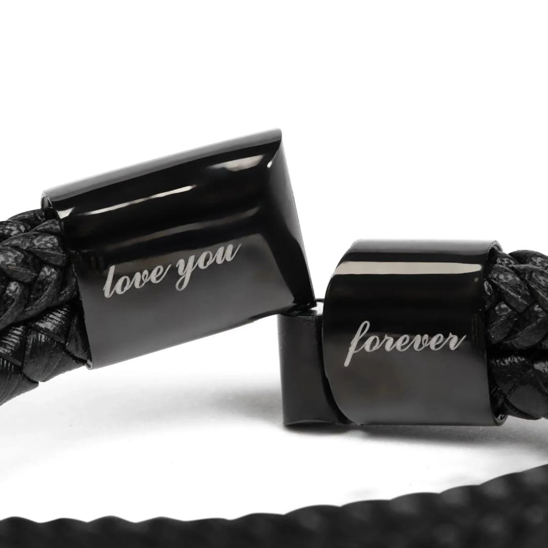 Mens-Love-You-Forever-Bracelet-close-up-artfulane