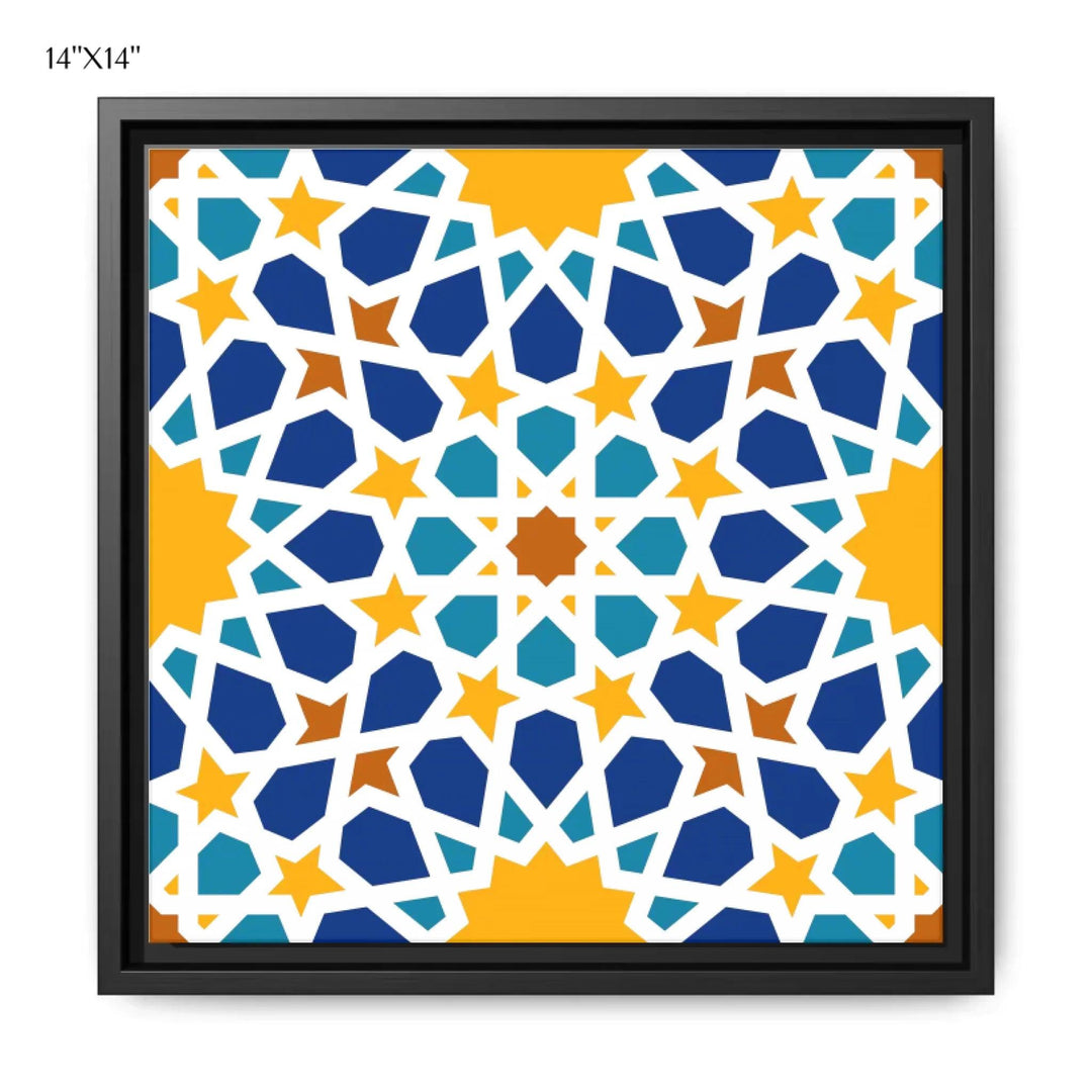 Moroccan Geometric Art Wall Art - ARTFULANE