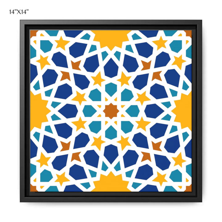 Moroccan Geometric Art Wall Art - ARTFULANE