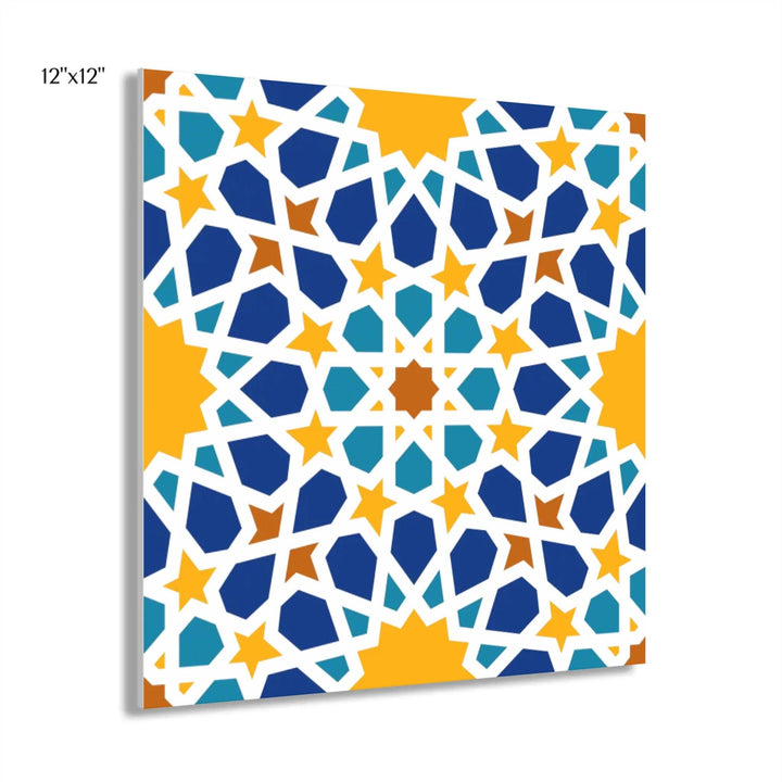 Moroccan Geometric Art Wall Art - ARTFULANE