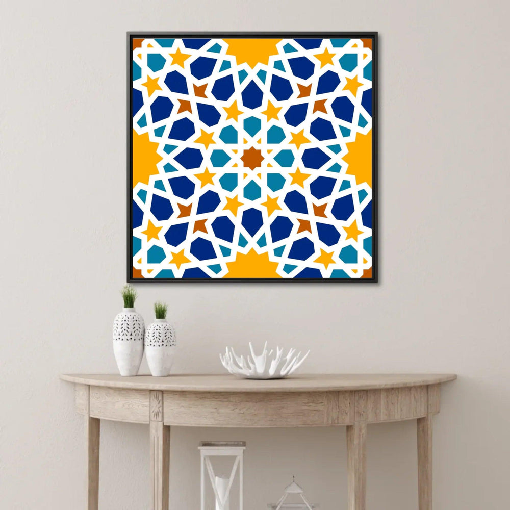 Moroccan Geometric Art Wall Art - ARTFULANE
