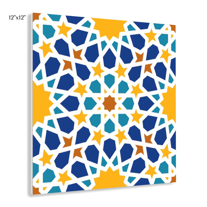Moroccan Geometric Art Wall Art - ARTFULANE