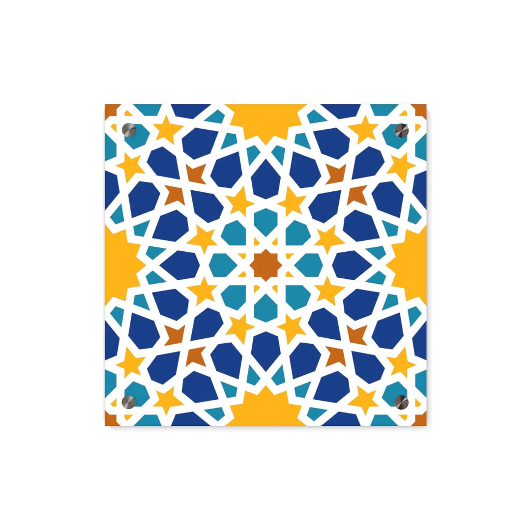 Moroccan Geometric Art Wall Art - ARTFULANE
