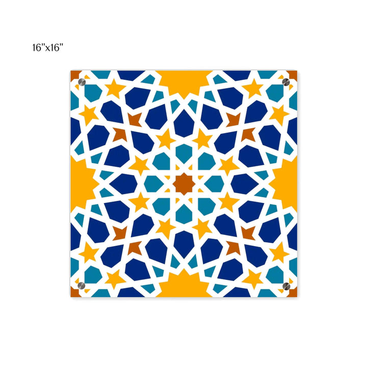 Moroccan Geometric Art Wall Art - ARTFULANE