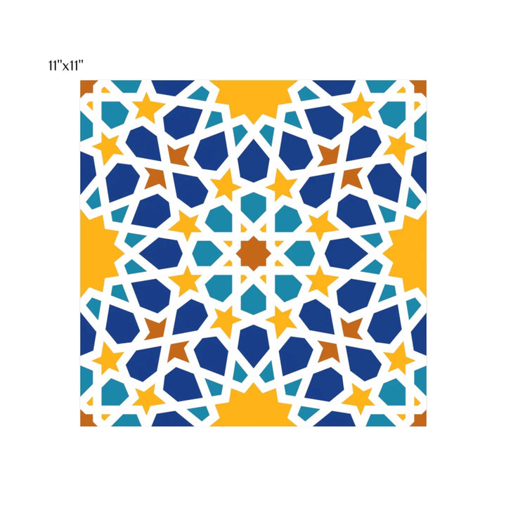 Moroccan Geometric Art Wall Art - ARTFULANE