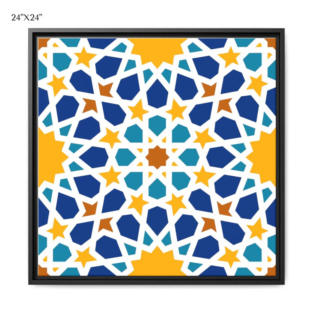 Moroccan Geometric Art Wall Art - ARTFULANE