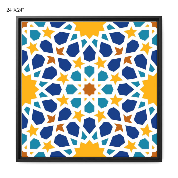 Moroccan Geometric Art Wall Art - ARTFULANE