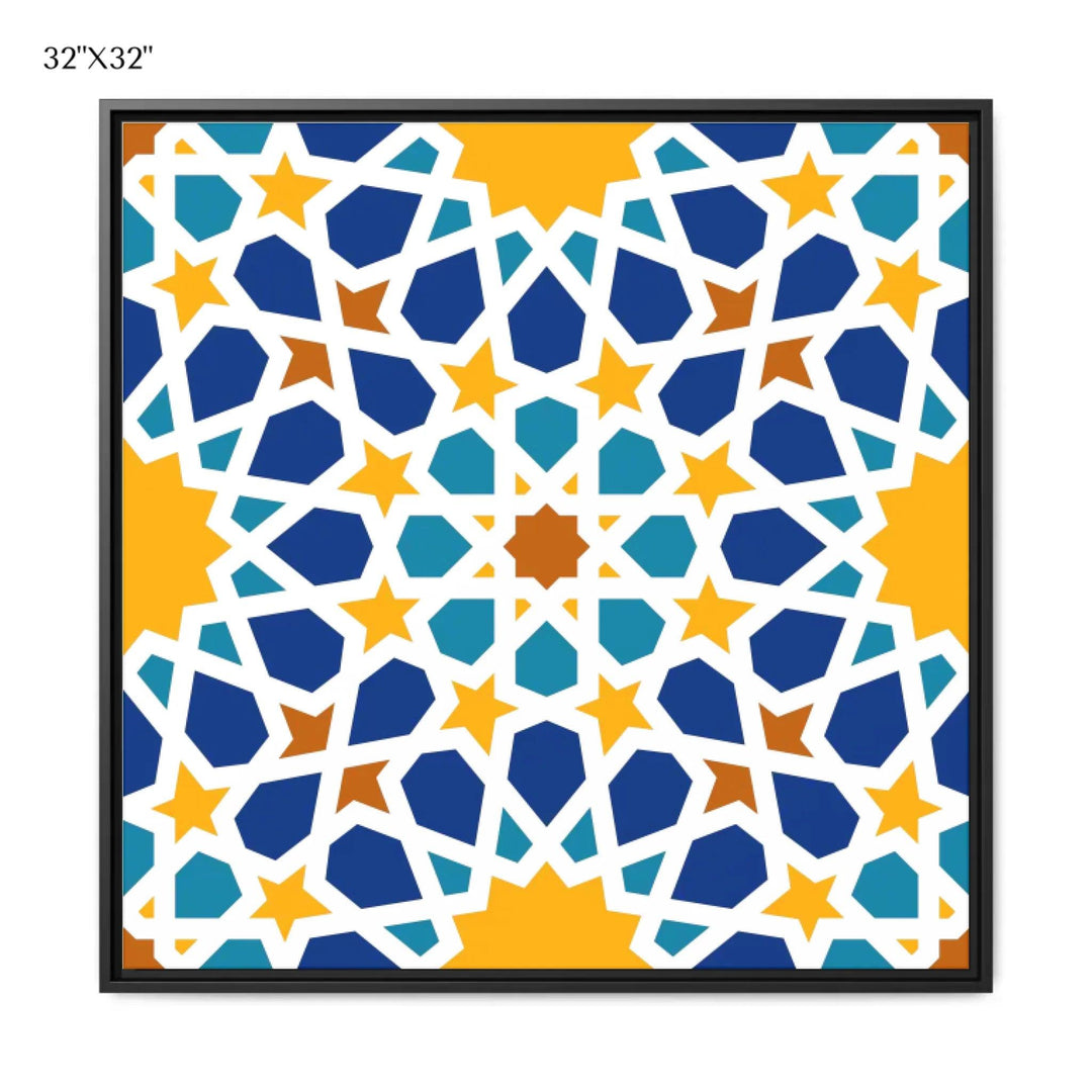 Moroccan Geometric Art Wall Art - ARTFULANE