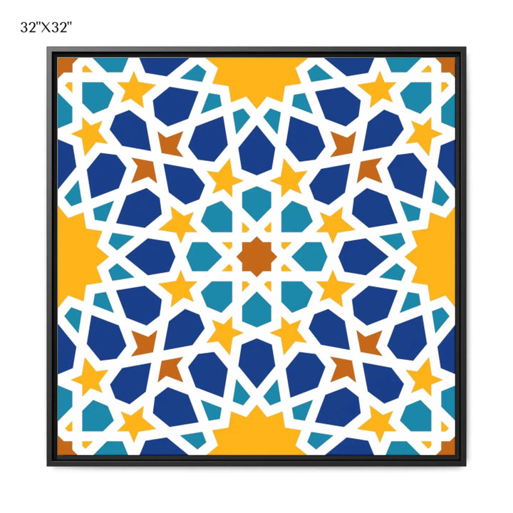 Moroccan Geometric Art Wall Art - ARTFULANE