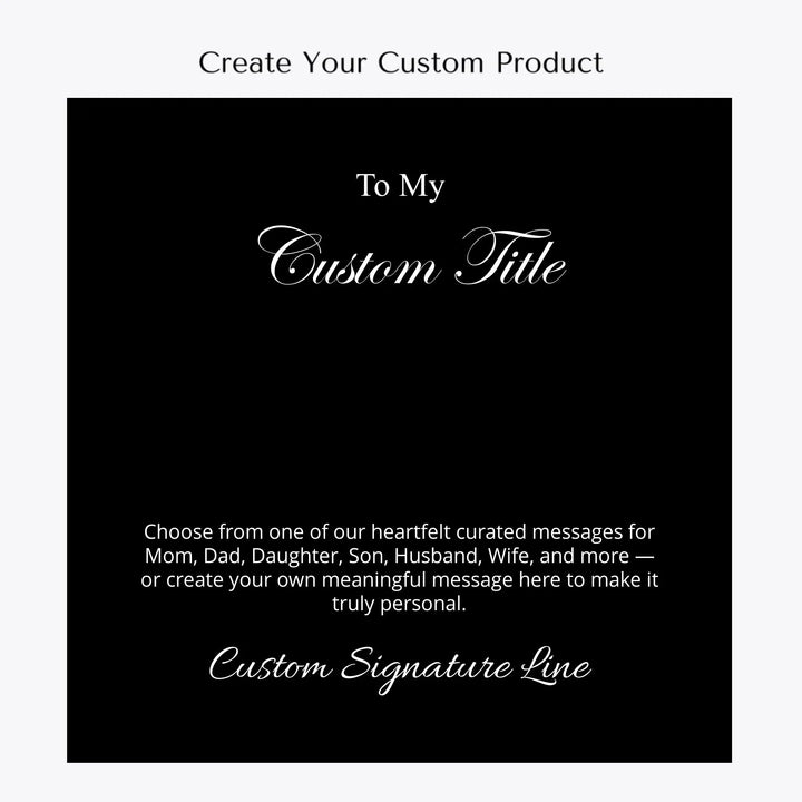 Create Your Custom Product